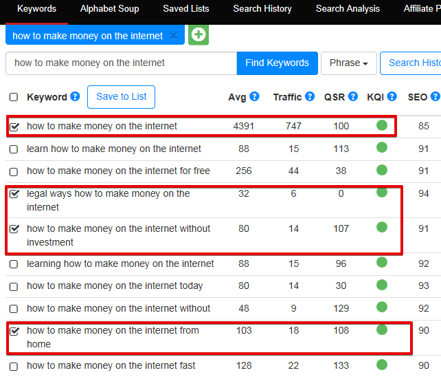 how to find the best keywords for your website