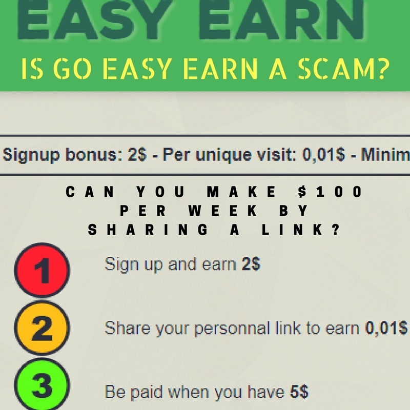 IS GO EASY EARN A SCAM? Allow Me To Help You Decide