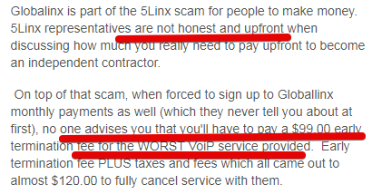 GLOBALINX COMPLAINTS AND 5LINX COMPLAINTS