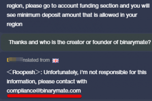 Who is the founder of Binarymate?