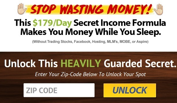 How does my Secret income formula work