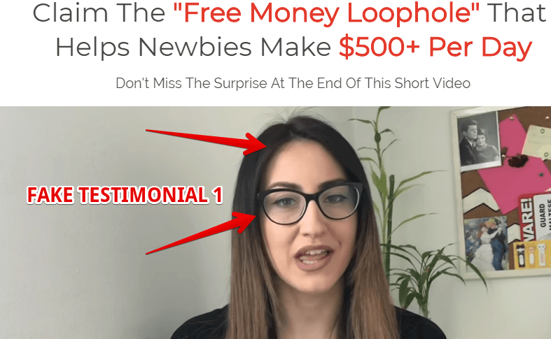 60 MINUTE PROFIT PLAN HAS FAKE TESTIMONIALS