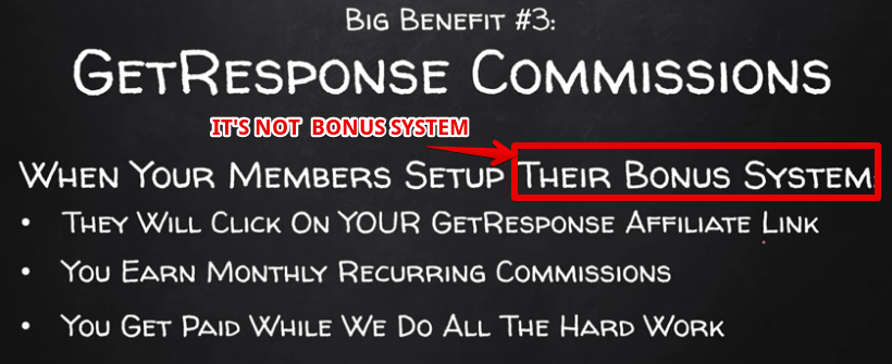 easy earn commissions is scam , not a bonus sysytem