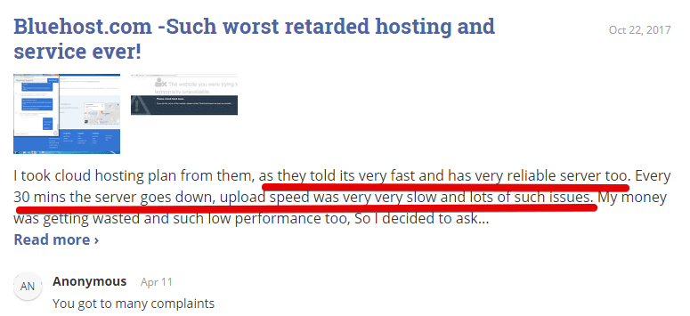 Is Bluehost a scam?Take a look at the customer complaints