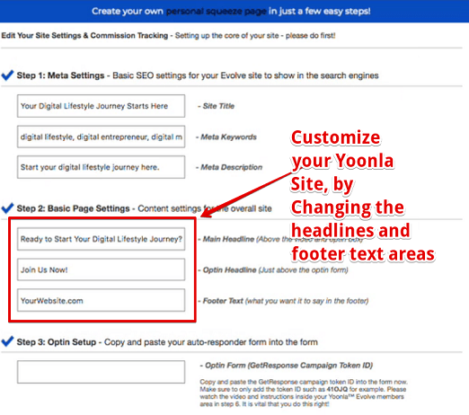 Yoonla review how to customize your website