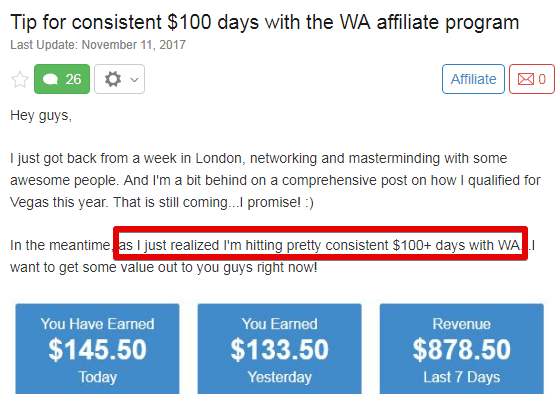 is wealthy affiliate a scam