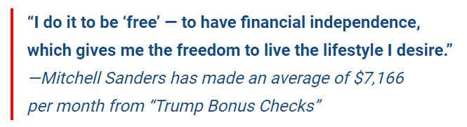 Does Trump bonus checks really work