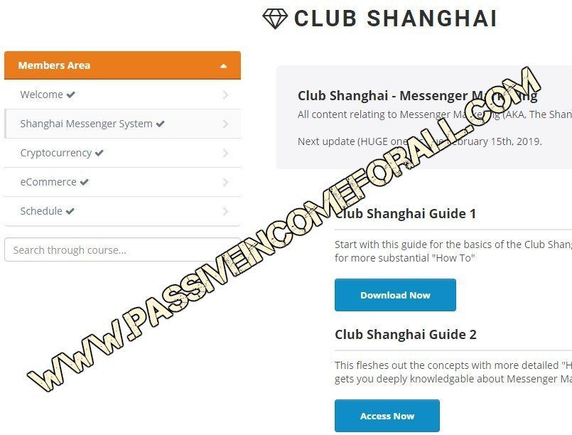 The Club Shanghai members area