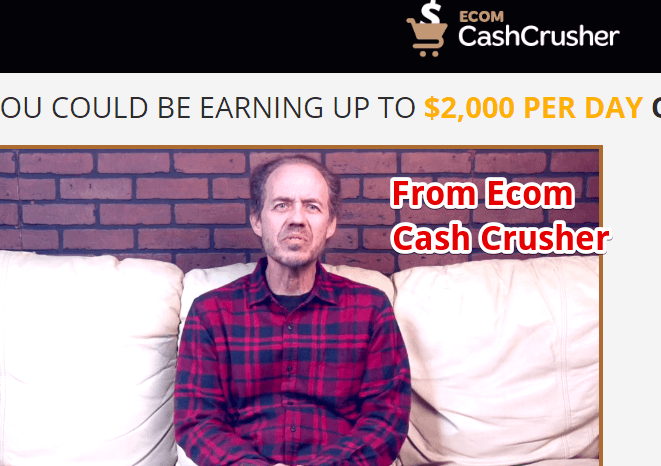 Ecom Cash Crusher has fake testimonials
