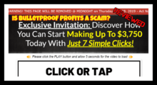 Bulletproof Profits Review – Legit ClickBank Product or SCAM? The Truth Is Revealed! Bulletproof profits review featured image