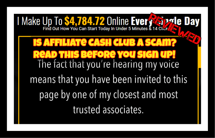 affiliate cash club review is affiliate cash club a scam