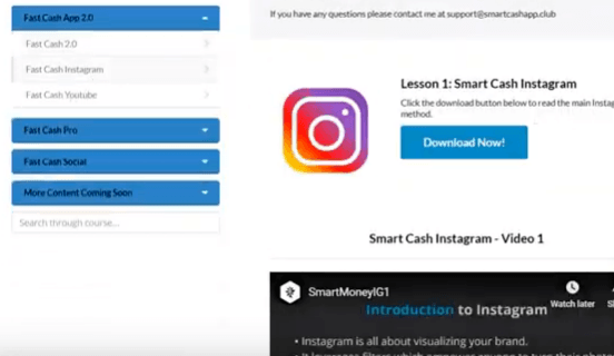 Fast Cash app review teaching you about instagram