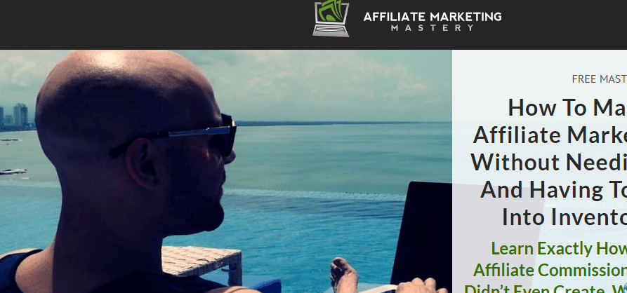 Is Affiliate marketing mastery a scam, stefan sitting by the beach