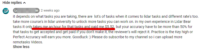 Remotasks review how much can you get paid