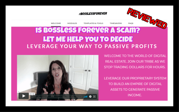 Is Bossless forever a scam?