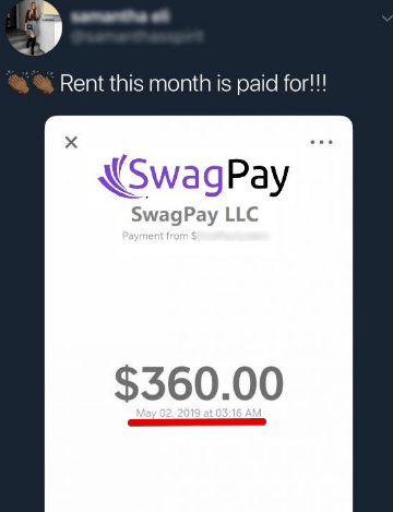 swagpay.co is a scam with no legit proof of payments