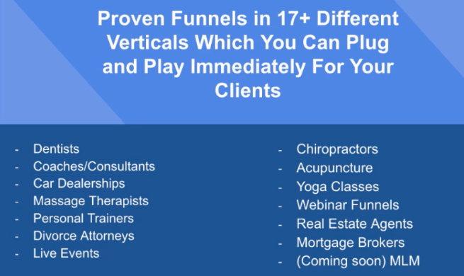 work from anywhere accelerator 17 funnels that are available 