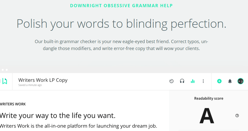 Writers.work grammar tool, does it really help