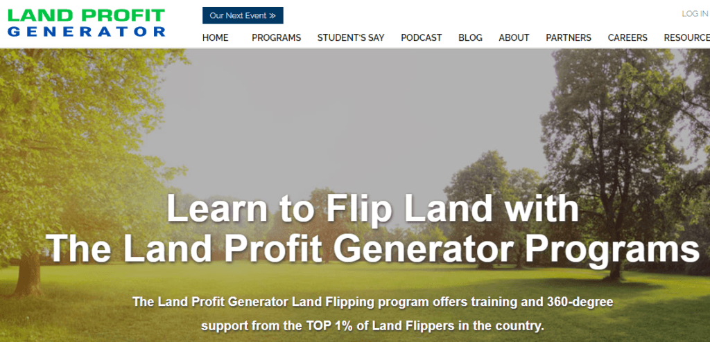 Land profit generator review. Is land profit generator a scam? This is what Land Profit generator is all about