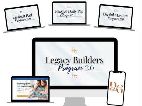 This is an image of the Legacy Builders 2.0 program for newbies