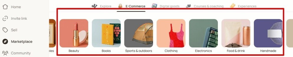 These are the various Niche areas that you can promote within the Offerlab marketplace