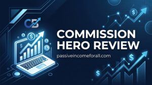 This is the Commission Hero review featured image